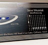 Image result for Steve Wozniak Business Card