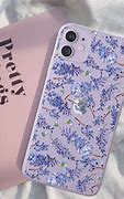 Image result for iPhone 11 Case Purple Clear Flowers