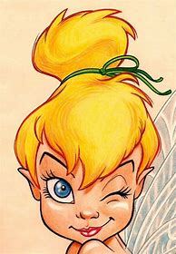 Image result for Modern Tinkerbell Drawing