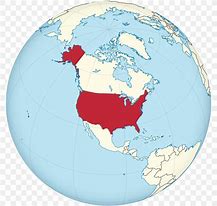 Image result for Globe Showing Only the United States
