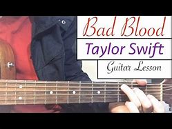 Image result for Red Guitar Bad Blood