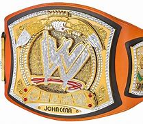 Image result for WWE Undisputed Championship Belt John Cena