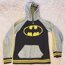 Image result for Batman Fleece Jacket