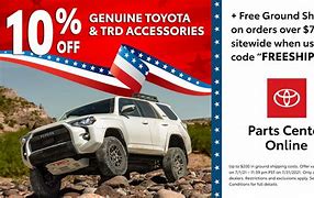 Image result for Toyota Parts Coupon