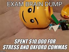 Image result for Keep Calm and Brain Dump Meme