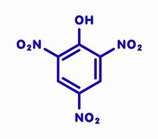 Image result for Picric Acid Structure