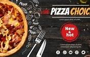 Image result for Hero Pizza Banner in Rectangular