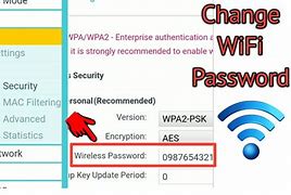 Image result for How Do You Change Your Wifi Password
