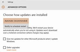 Image result for Microsoft Windows 10 Automatic Updates