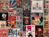 Image result for Rock'n Roll Posters Athletic