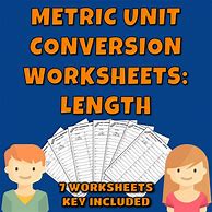 Image result for Metric Length Unit Conversion Worksheet