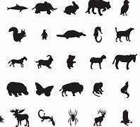 Image result for Silhouette Animal Icons