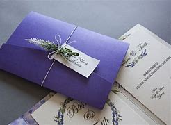Image result for Wedding Invitations Envelope Purple