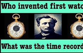 Image result for When Was the First Screen Watch Invented Image