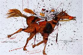 Image result for Ralph Steadman Kentucky Derby Art