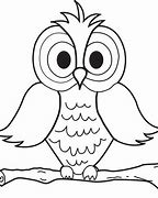 Image result for Cartoon Owl Coloring Pages
