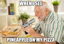 Image result for Frozen Hawaiian Pizza Meme
