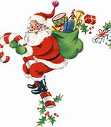 Image result for Vintage Santa Christmas Clip Art