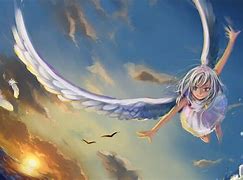 Image result for Winged Anime Characters