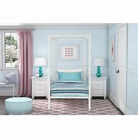 Image result for Twin Bed Frame with Canopy