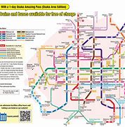 Image result for Osaka Metro Pass Map
