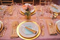 Image result for White and Champagne Wedding