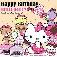 Image result for Pink Aesthetic Hello Kitty Happy Birthday