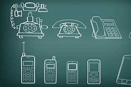 Image result for Drawing of Evolution of Phone