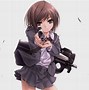 Image result for Pink Anime Girl with Gun