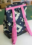 Image result for Backpack with Zipper Strap Pattern