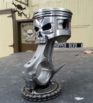 Image result for Piston Skull Art