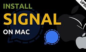 Image result for Signal On Mac Dock