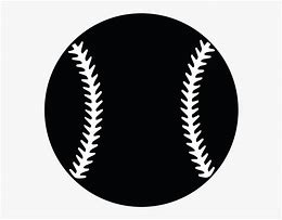 Image result for Black Baseball Clip Art
