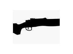 Image result for Hunting Rifle Clip Art Black and White