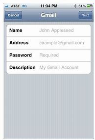 Image result for iPhone Email Set Up