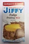 Image result for Jiffy Chocolate Fudge Frosting Mix