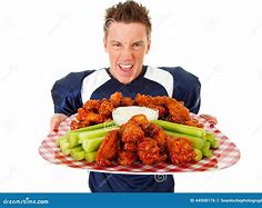 Image result for Football and Hot Wings
