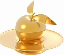 Image result for Gold Apple Logo.png