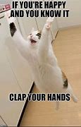 Image result for Excited Clapping Cat Meme