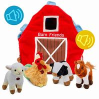 Image result for Farm Animals Plush Toys