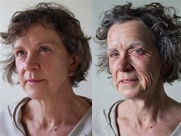 Image result for Old Lady Prosthetic Makeup