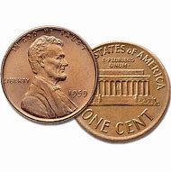 Image result for First One Cent Coin
