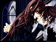 Image result for Vampire Kissing Anime Couple