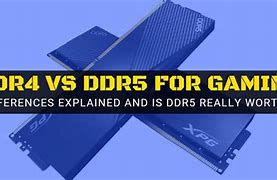 Image result for DDR4 vs DDR5 Gaming