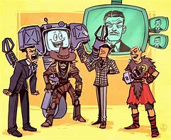 Image result for Omega Man Cartoon Fallout