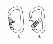 Image result for Carabiner Locking Mechanism