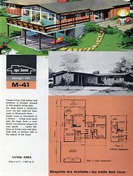 Image result for 1960s House Plans