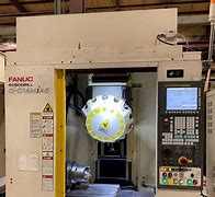 Image result for Fanuc Robodrill with Fire Extinguisher
