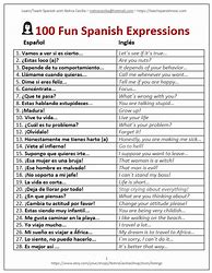 Image result for Spanish Photo Card Phrases