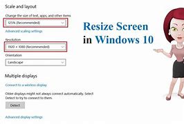 Image result for Resize Screen to Fit Monitor